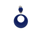 Small Flamenco Hoop Earrings for Girls Enameled. Blue 1.325€ #50034PENPEQAZ